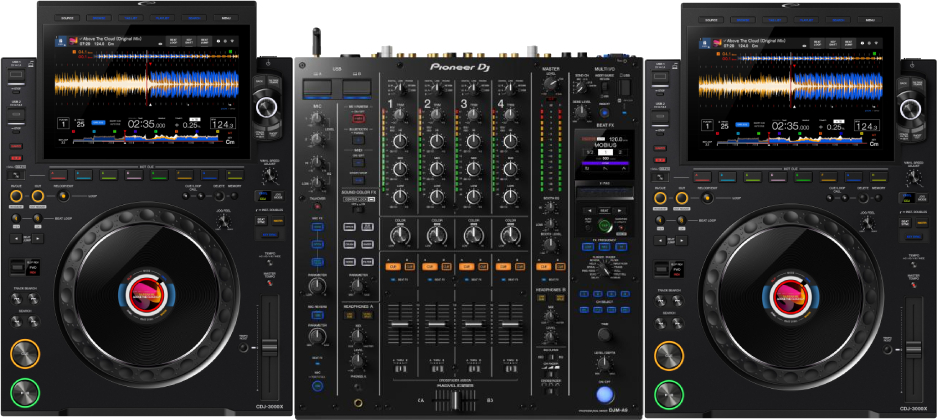 Pioneer Dj 2 X Cdj-3000x  + Djm-a9 - Set Dj Complet - Main picture