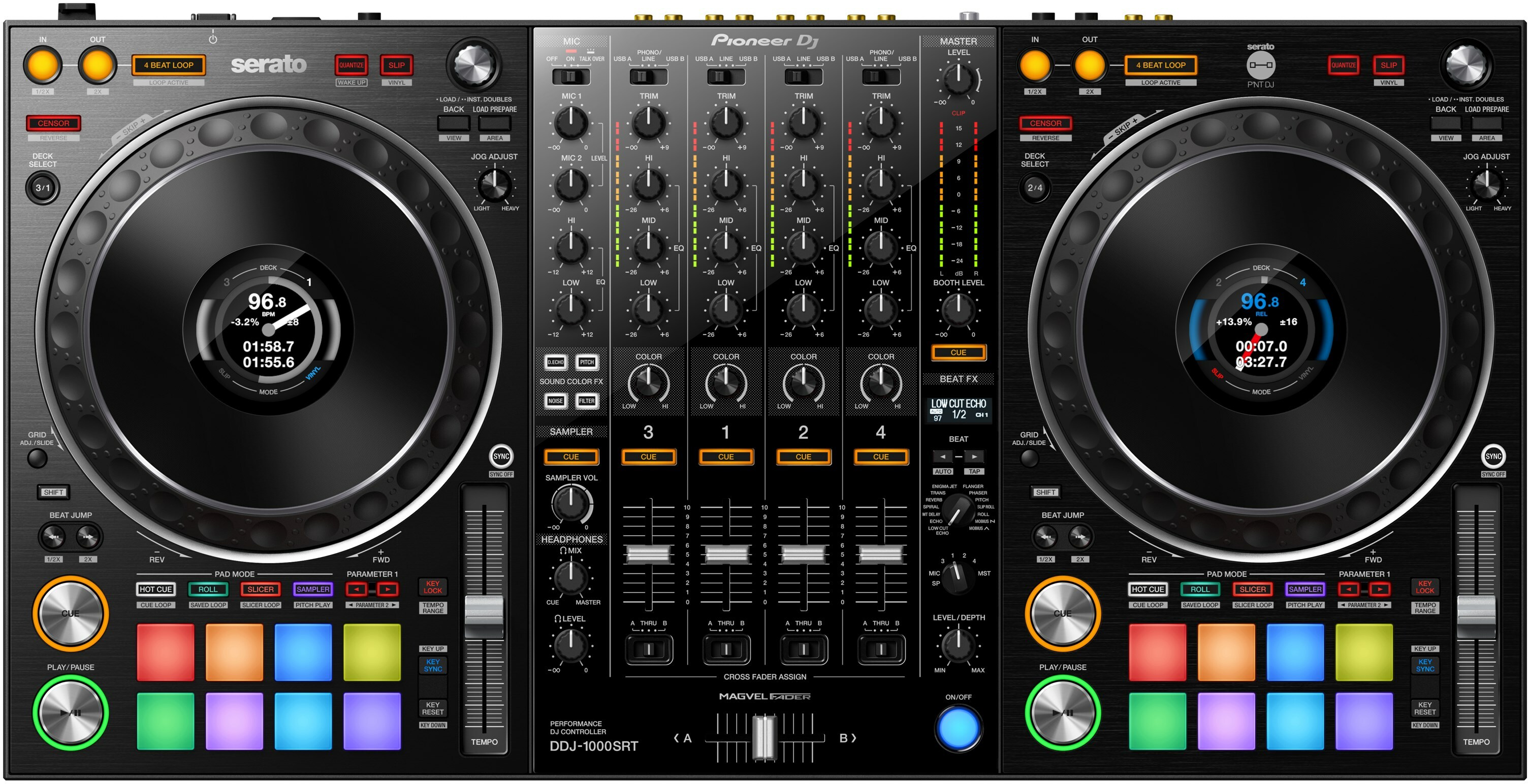 Pioneer Dj Ddj-1000srt - ContrÔleur Dj Usb - Main picture