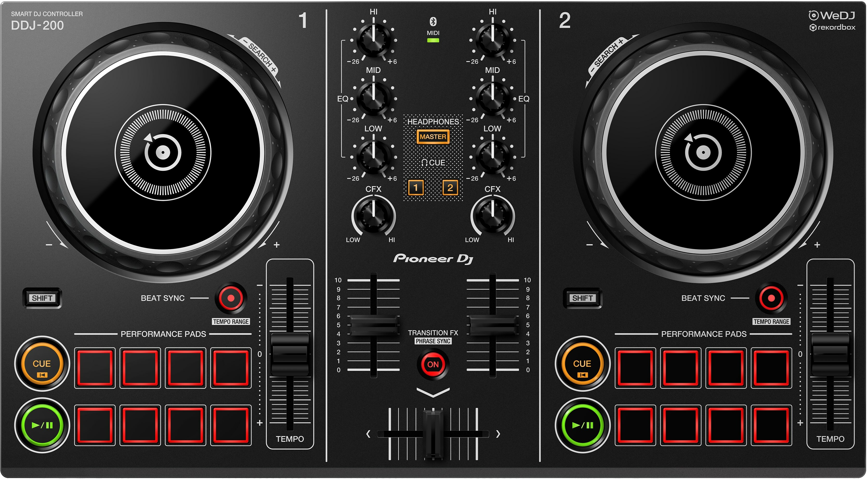 Pioneer Dj Ddj-200 - ContrÔleur Dj Usb - Main picture