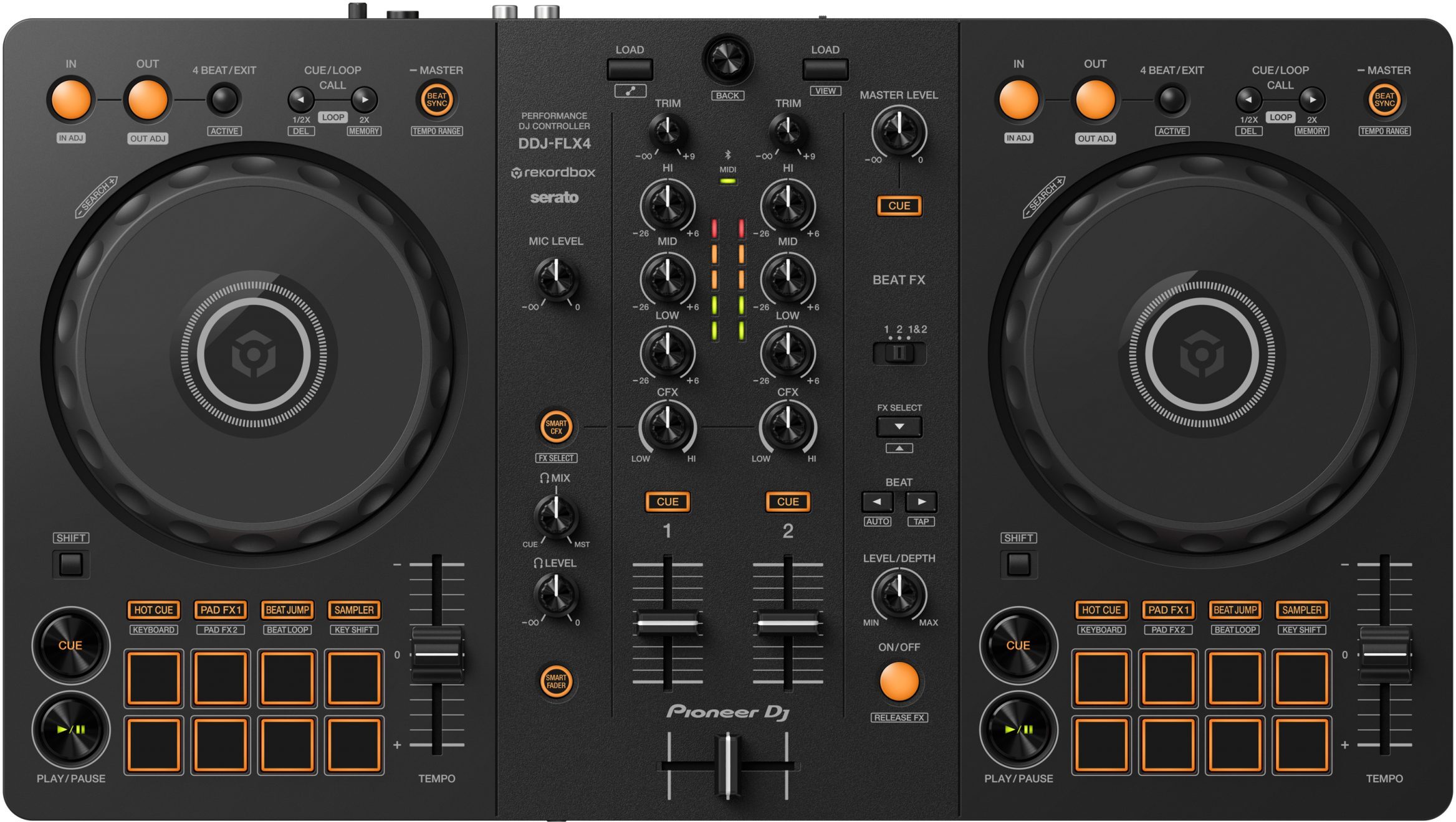 Pioneer Dj Ddj-flx4 - ContrÔleur Dj Usb - Main picture