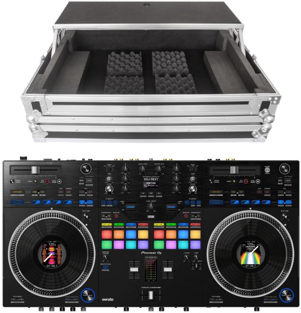 Pioneer Dj Ddj-rev7  + Fc Ddj Rev 7 Ds - Pack Dj Avec Housse/flight/decksaver - Main picture