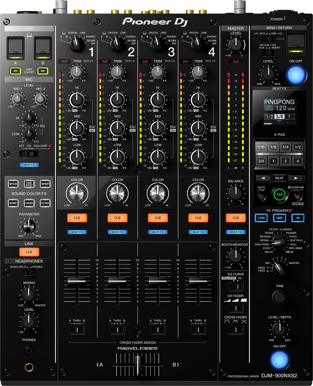 Pioneer Dj Djm-900nxs2 - Table De Mixage Dj - Main picture