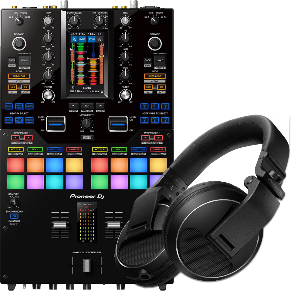 Pioneer Dj Djm S11 + Hdj-x5-k Black - Autre Pack Dj - Main picture