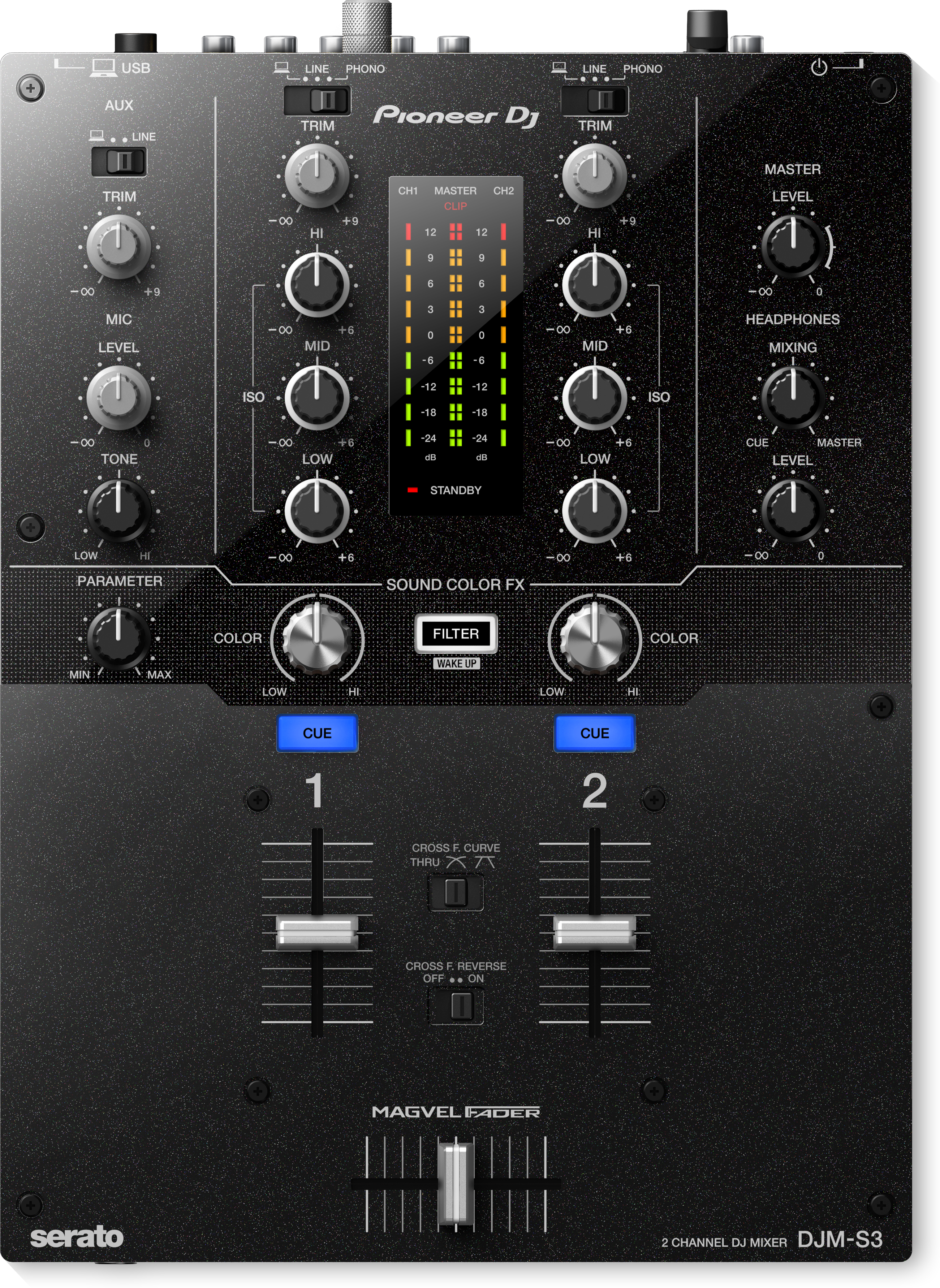 Pioneer Dj Djm-s3 - Table De Mixage Dj - Main picture