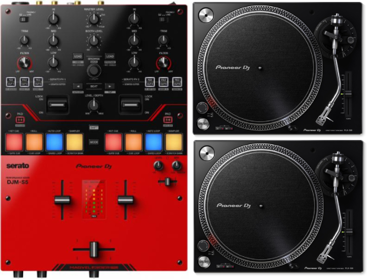 Pioneer Dj Djm S5  + Plx-500-k - Set Dj Complet - Main picture