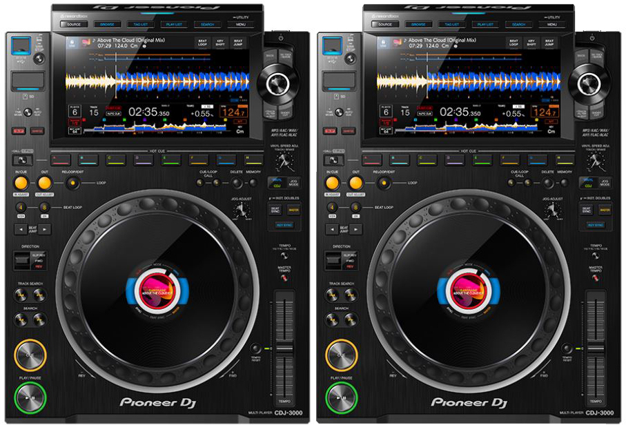 Pioneer Dj La Paire De Cdj 3000 - Set Dj Complet - Main picture