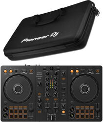 Pack dj avec housse/flight/decksaver Pioneer dj DDJ-FLX4  + DJC-B