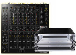 Pack dj avec housse/flight/decksaver Pioneer dj Djm-V10 + Fcm V10