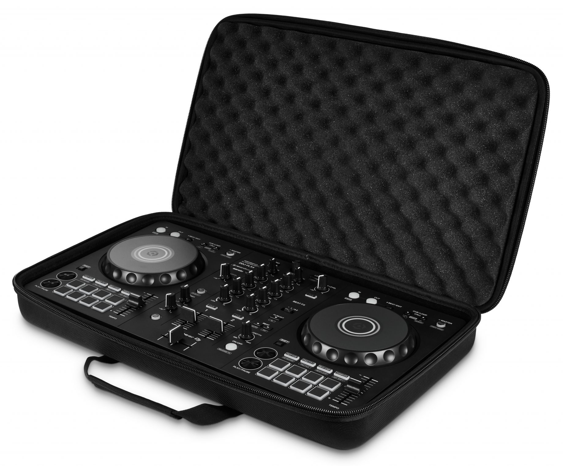 Pioneer Dj Ddj-flx4  + Djc-b - Pack Dj Avec Housse/flight/decksaver - Variation 1