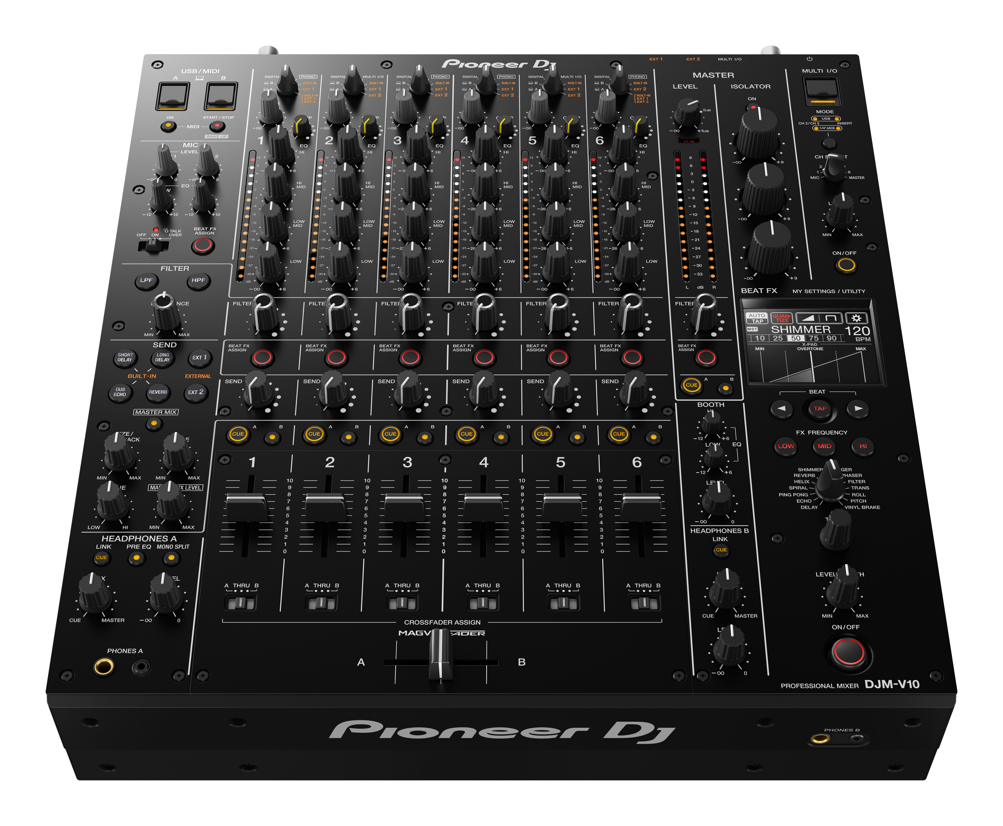 Pioneer Dj Djm-v10 - Table De Mixage Dj - Variation 3