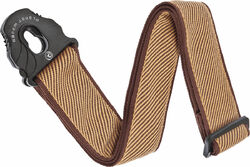 Sangle courroie Planet waves 50PLB06 Lock Woven Polypropylene Guitar Strap - Tweed