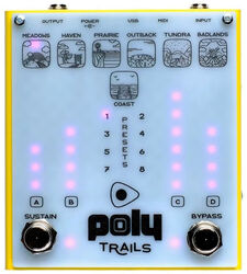 Pédale reverb / delay / echo Poly effects Trails Modulation/Delay