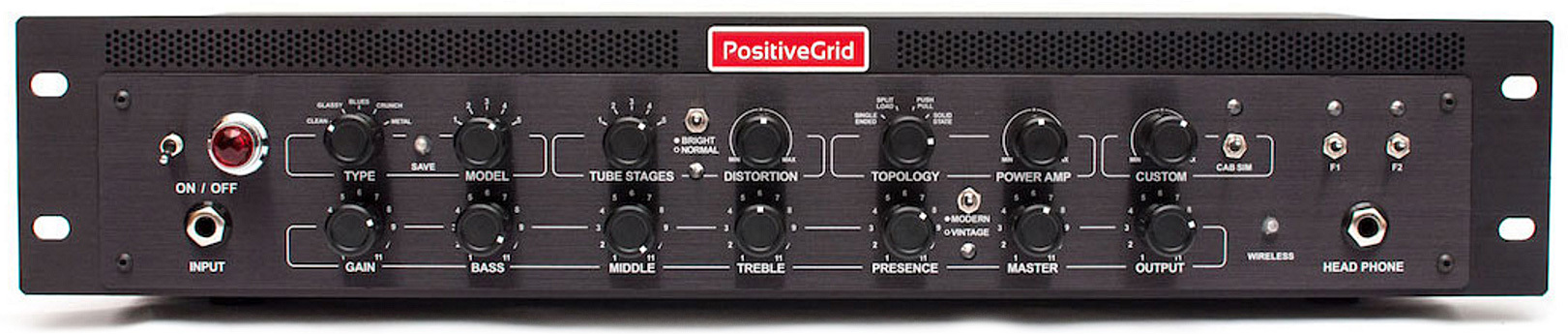Positive Grid Bias Rack Processor - Ampli Guitare Électrique TÊte / PÉdale - Main picture