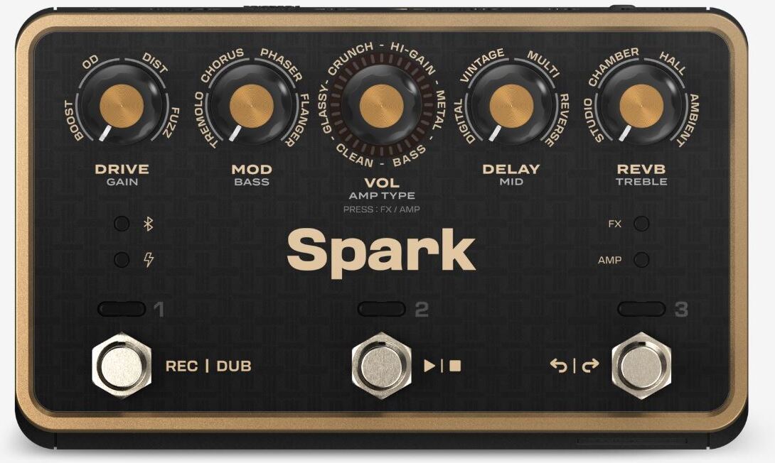 Positive Grid Spark Pedal - Simulation ModÉlisation Ampli Guitare - Main picture