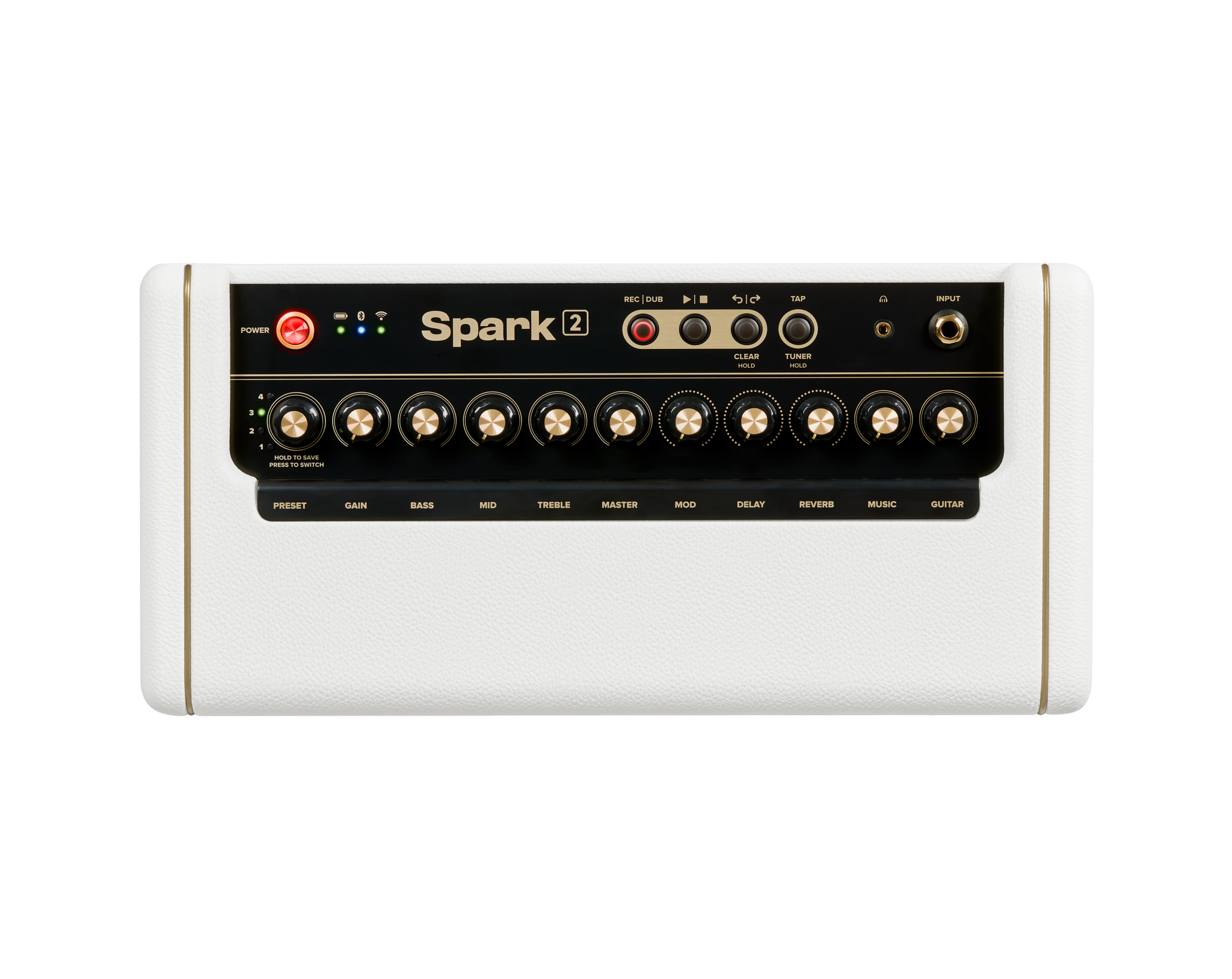 Positive Grid Spark 2 Pearl Combo 50w 2x4 - Ampli Guitare Électrique Combo - Variation 3