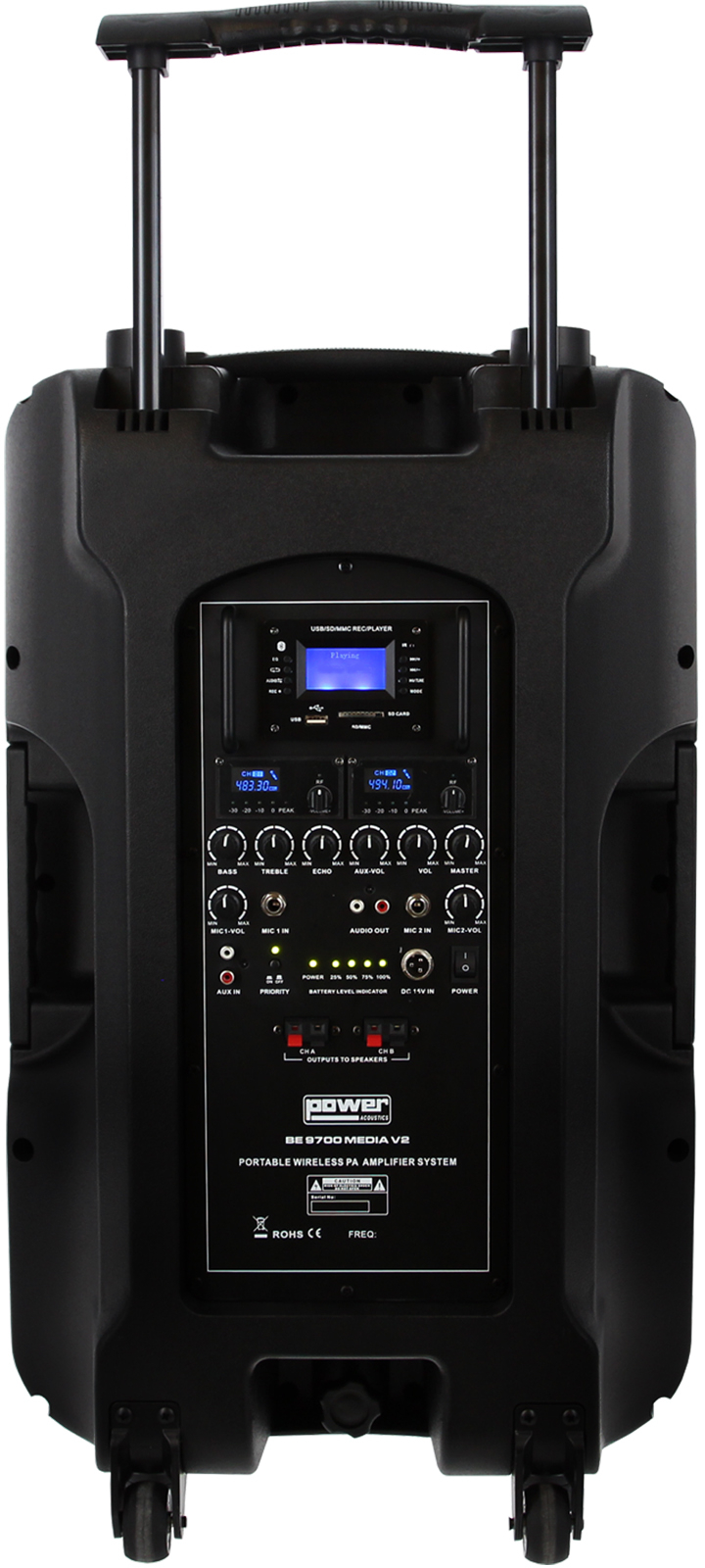 Power Acoustics Be 9700 Media V2 - Sono Portable - Variation 3