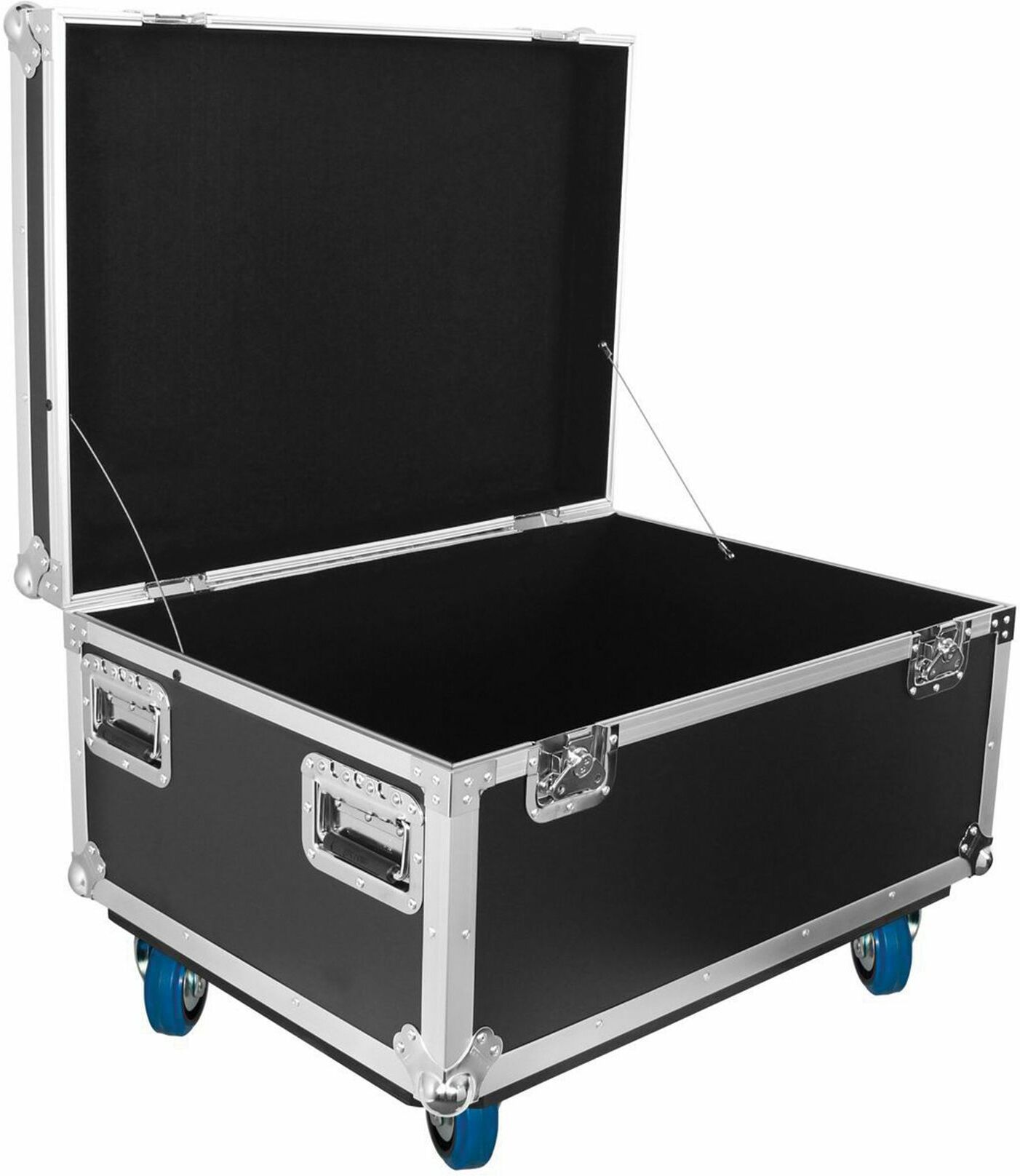 Power Acoustics Flight Case Utilitaire Multi-usages Avec Roues + Coupelles - Etui & Flight Éclairage - Main picture