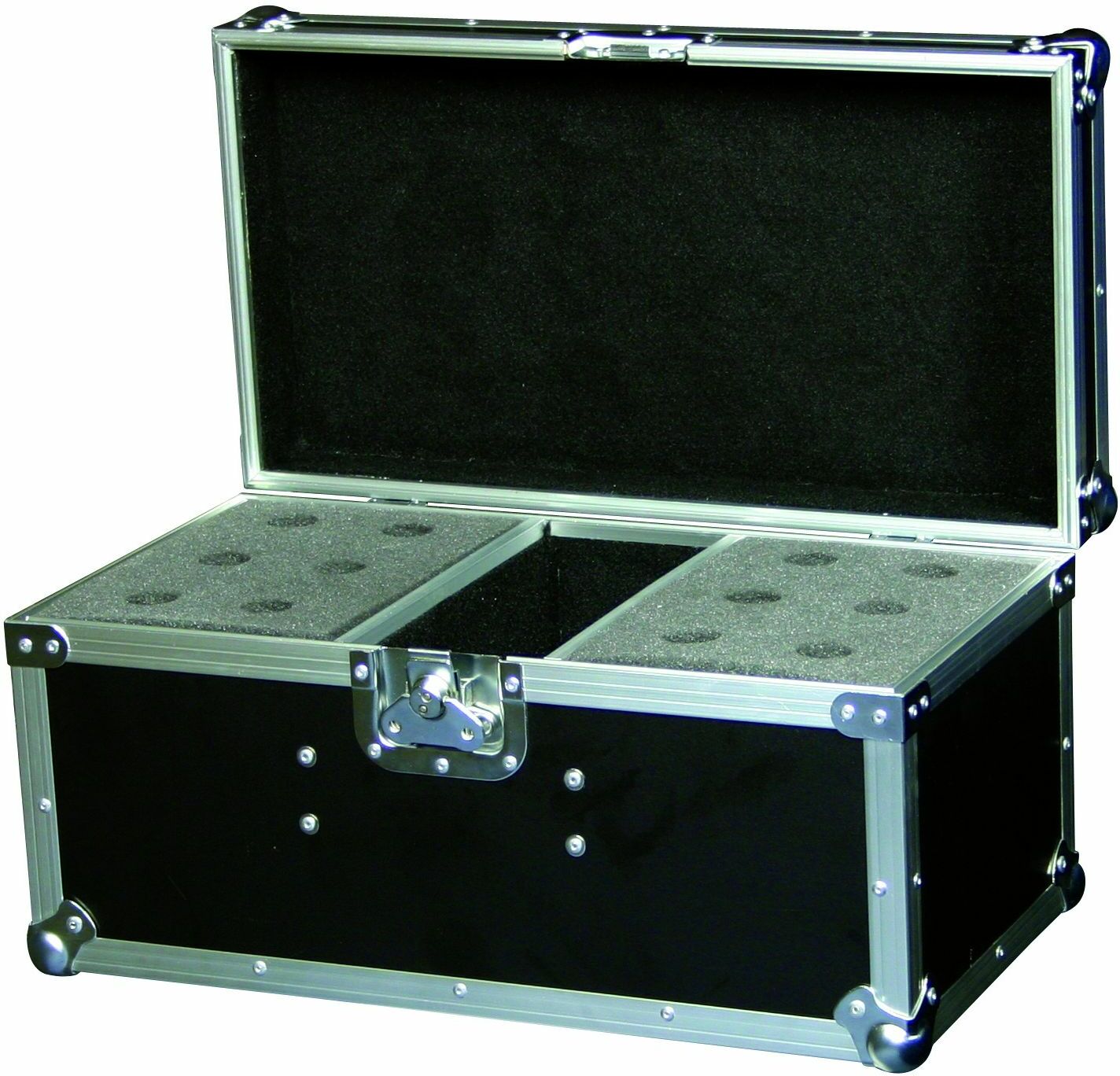 Power Acoustics Flight De Transport Pour 12 Micros Filaires - Etui & Flight Éclairage - Main picture