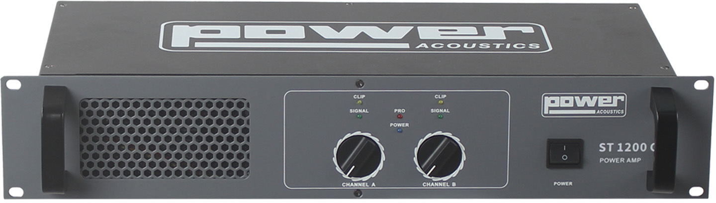 Power Acoustics St 1200 G2 - Ampli Puissance Sono StÉrÉo - Main picture