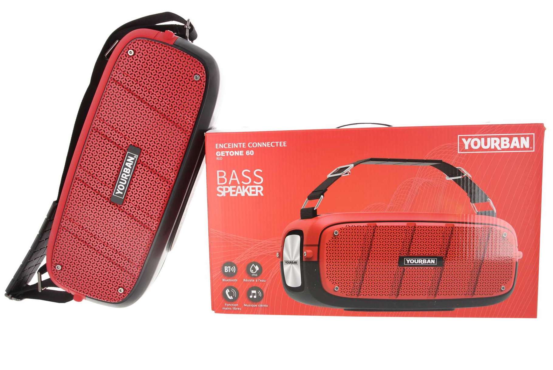 Yourban Getone 60 Red - Sono Portable - Variation 2