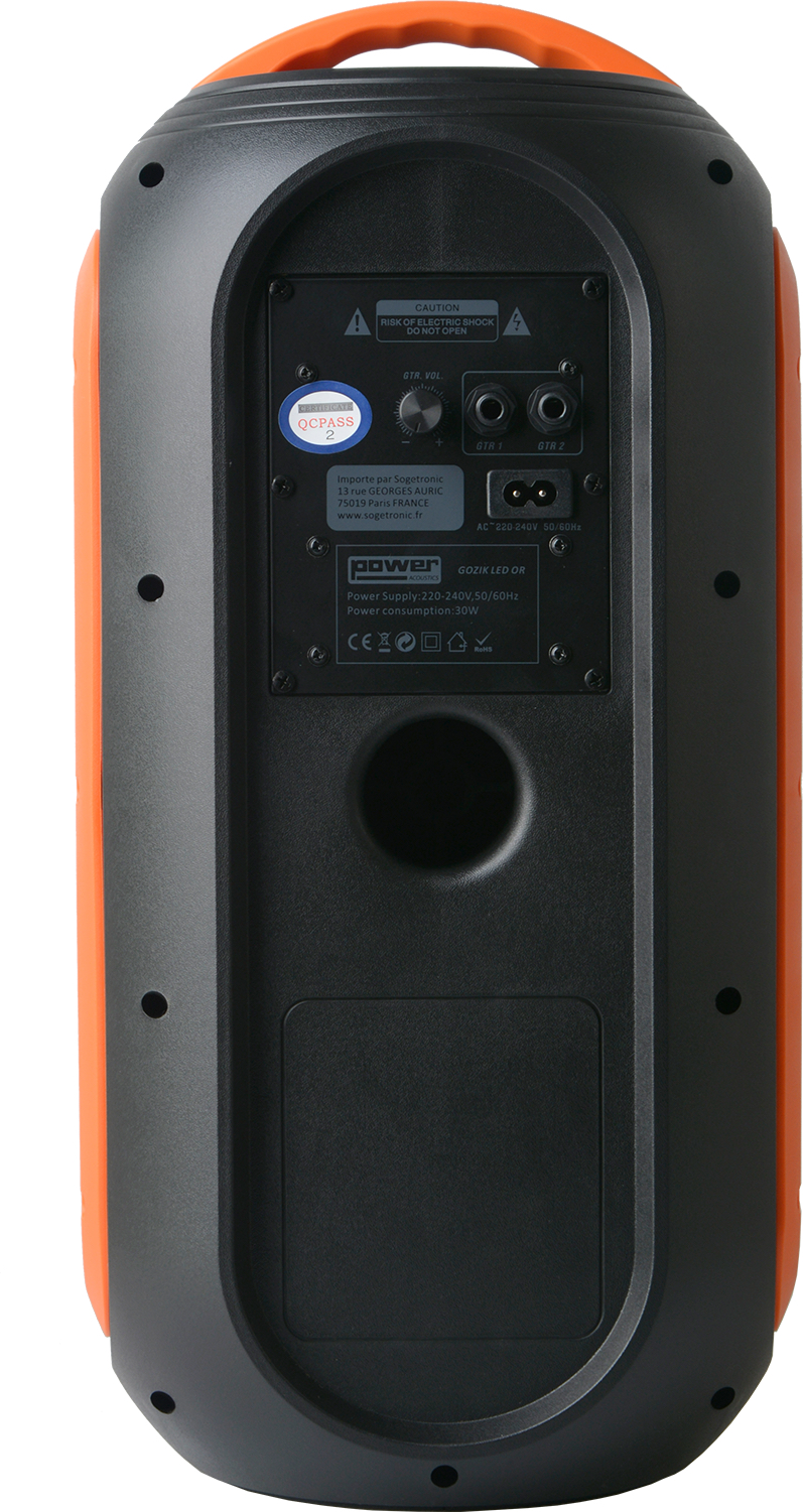 Power Acoustics Gozik Led Orange - Sono Portable - Variation 3