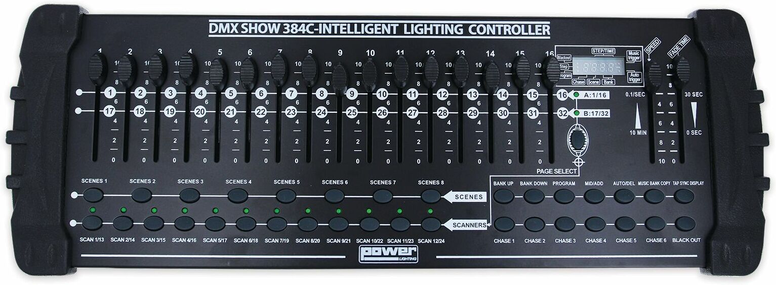 Power Lighting Dmx Show 384c - ContrÔleur Et Interface Dmx - Main picture