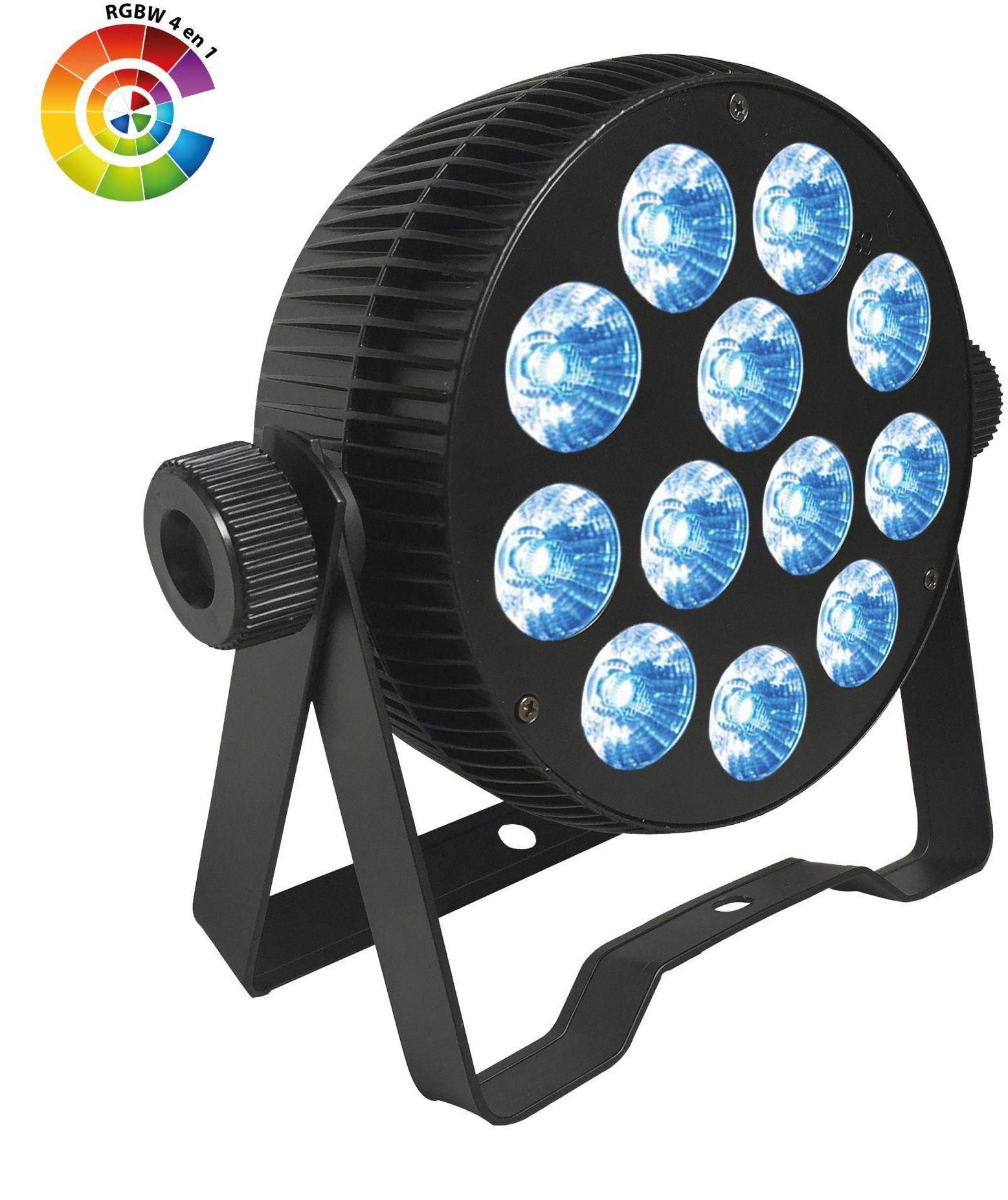 Projecteurs à leds Power lighting Slim par 12x10W QUAD