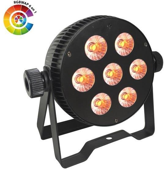 Projecteurs à leds Power lighting Par Slim 7X10 Hexa