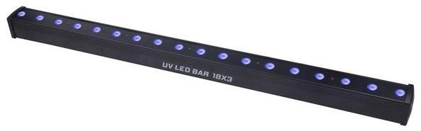Barre à led Power lighting UV Bar Led 18X3