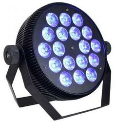 Projecteurs à leds Power lighting Par Slim 18x10W HEXA