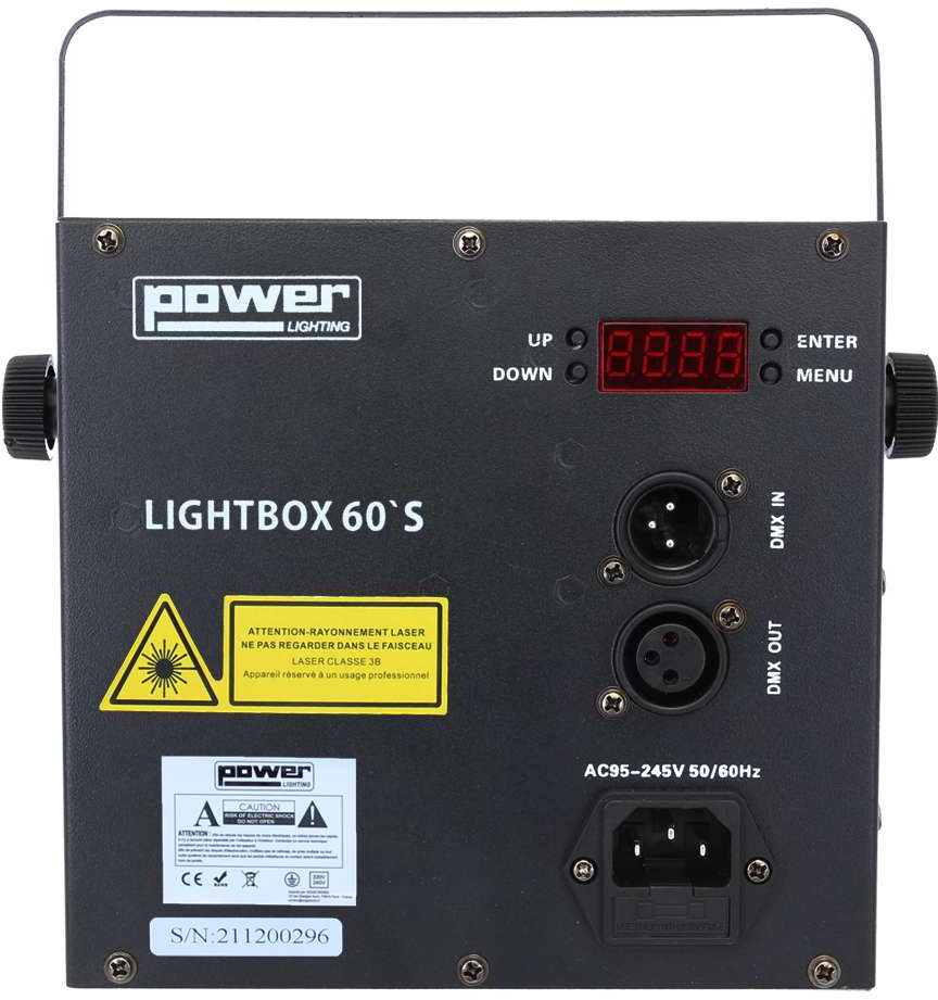 Power Lighting Lightbox 60s - Multi-faisceaux & Effet - Variation 2