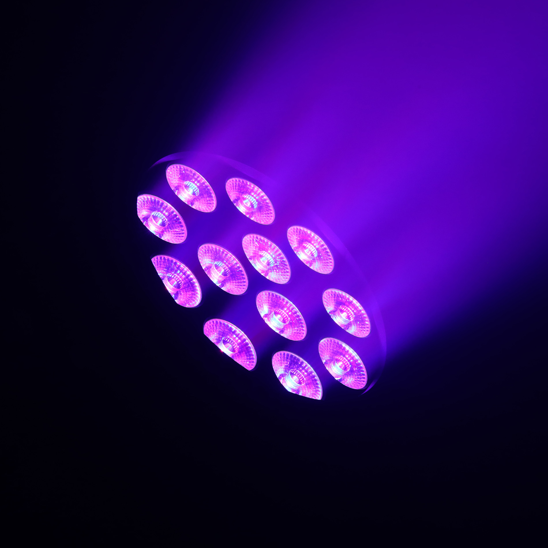 Power Lighting Par Slim 12 Leds De 6w 4-en-1 - Projecteurs À Leds - Variation 10