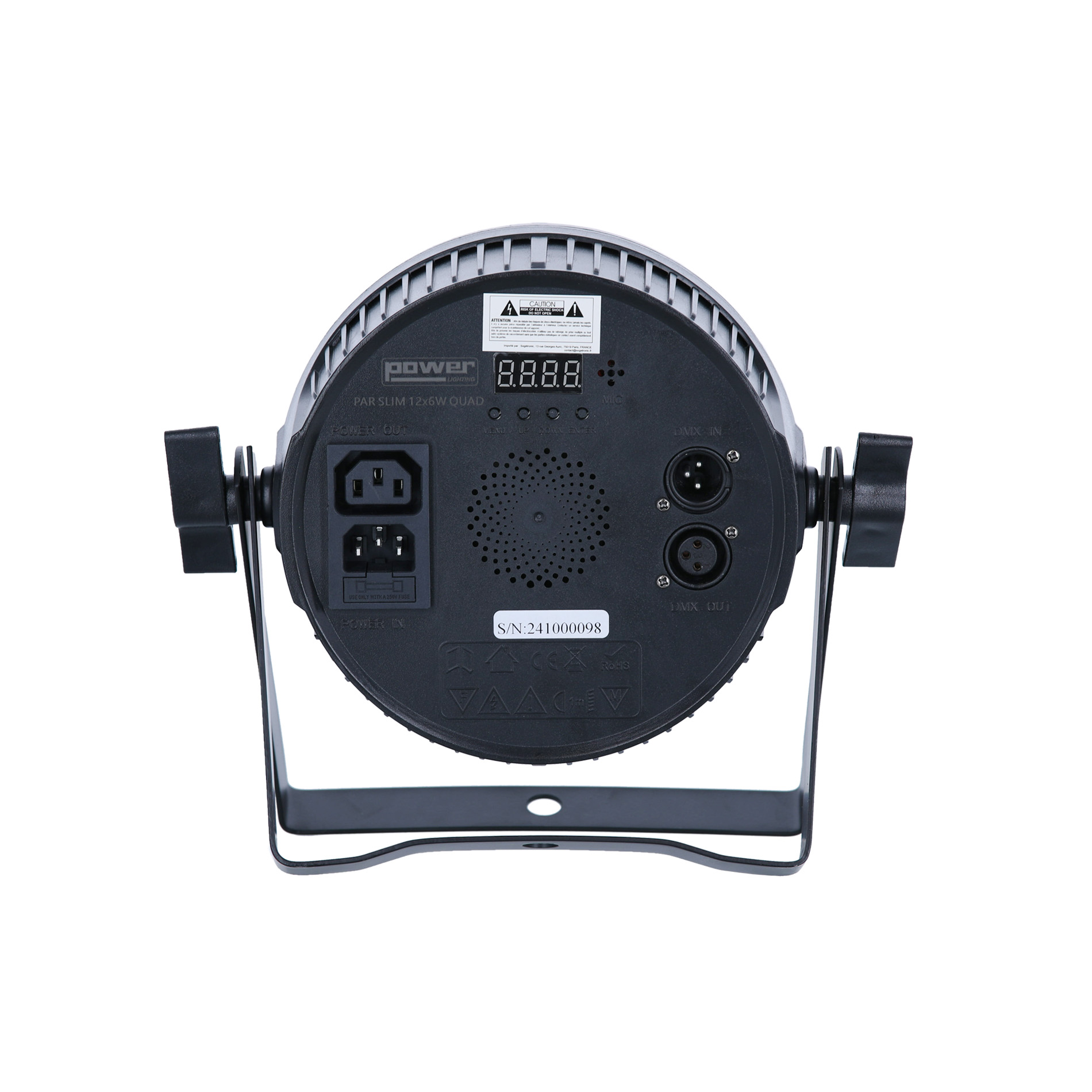 Power Lighting Par Slim 12 Leds De 6w 4-en-1 - Projecteurs À Leds - Variation 7