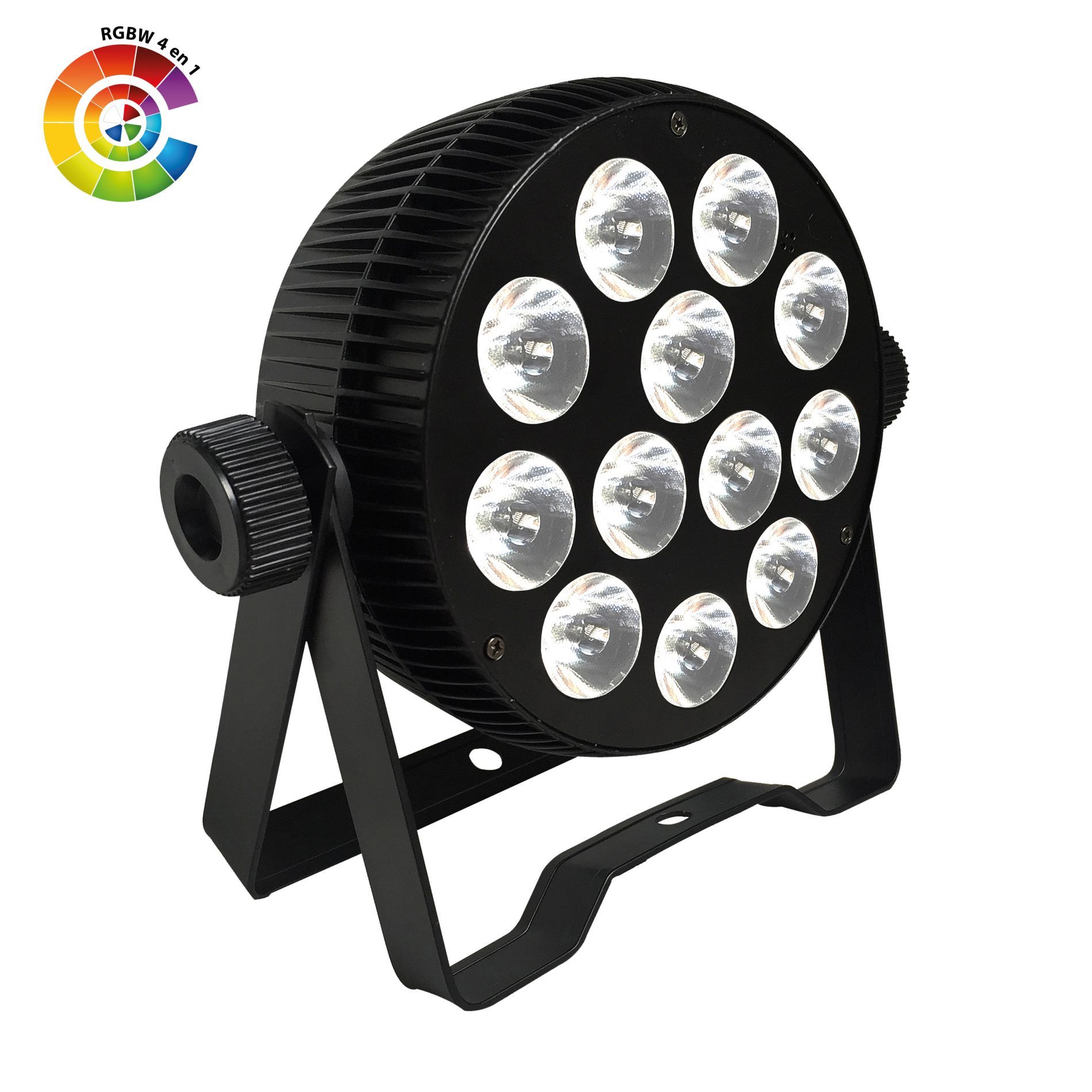 Power Lighting Par Slim 12x10w Quad - Projecteurs À Leds - Variation 2