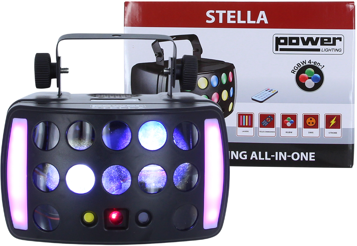 Power Lighting Stella - Multi-faisceaux & Effet - Variation 2