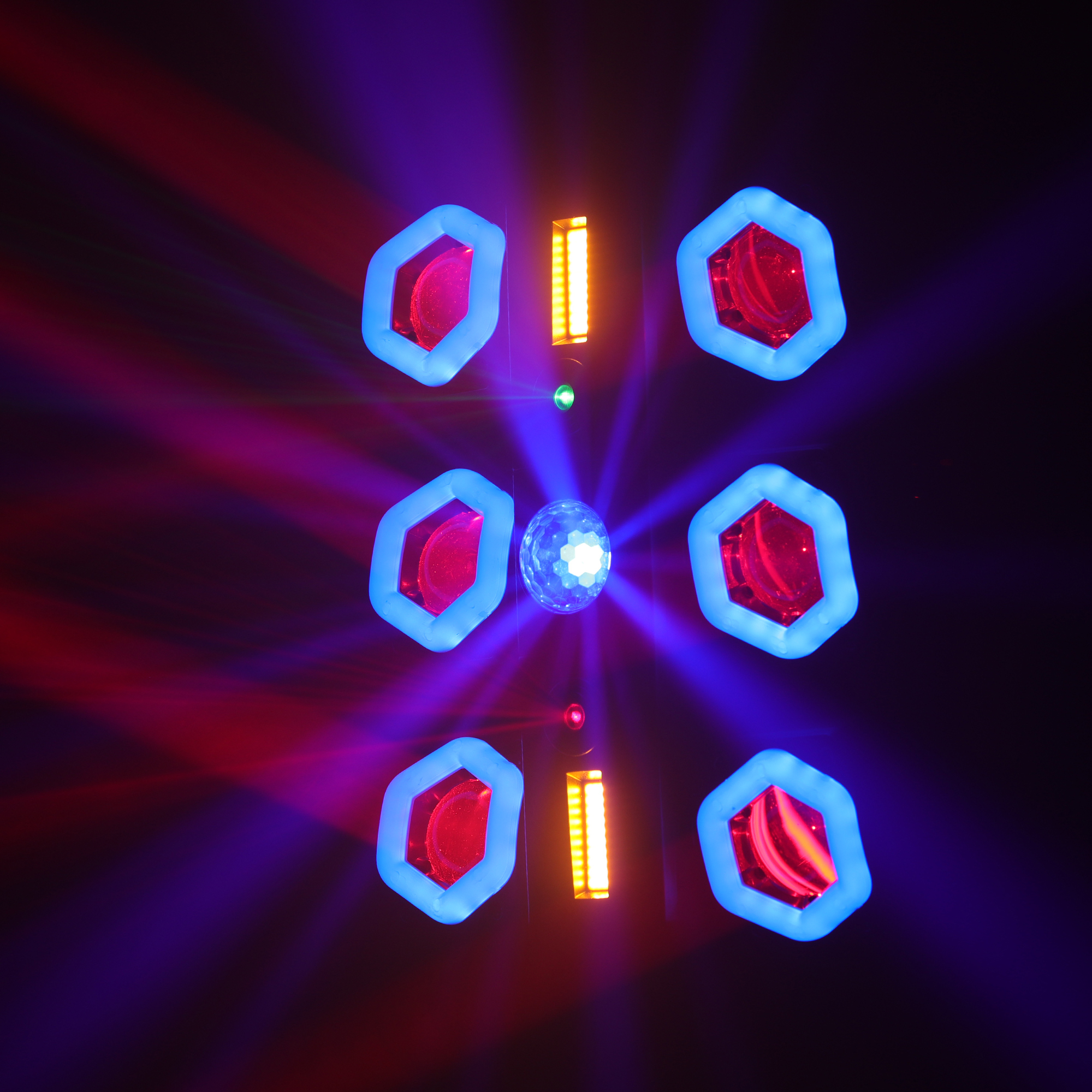 Power Lighting Viper 6 Ring - Multi-faisceaux & Effet - Variation 10