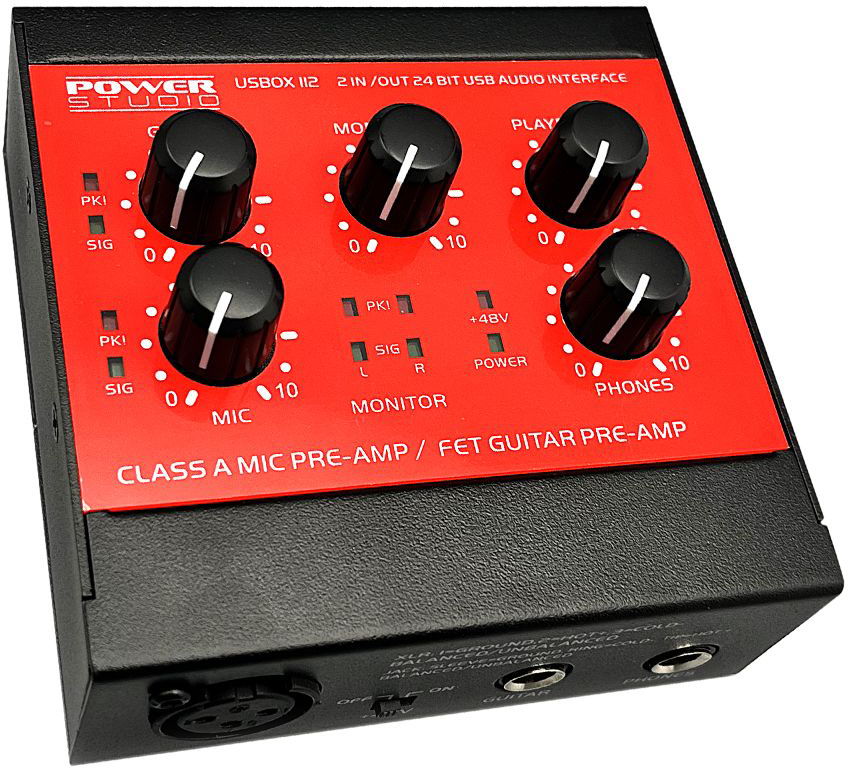Power Studio Usbox 112 - Carte Son Usb - Main picture