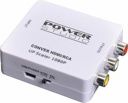 Adaptateur connectique Power studio Conver HDMI RCA