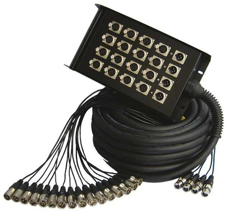 Câble multipaire & boîtier de scène Power SNAKE 2156