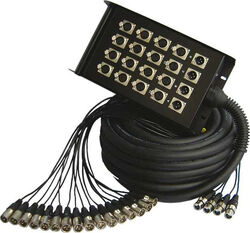 Câble multipaire & boîtier de scène Power Boîtier de Scène 2125 - 24 Entrées 4 Sorties 15m
