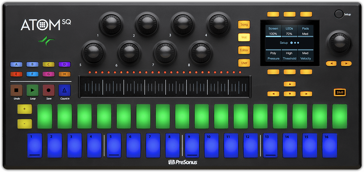 Presonus Atom Sq - ContrÔleur Midi - Main picture