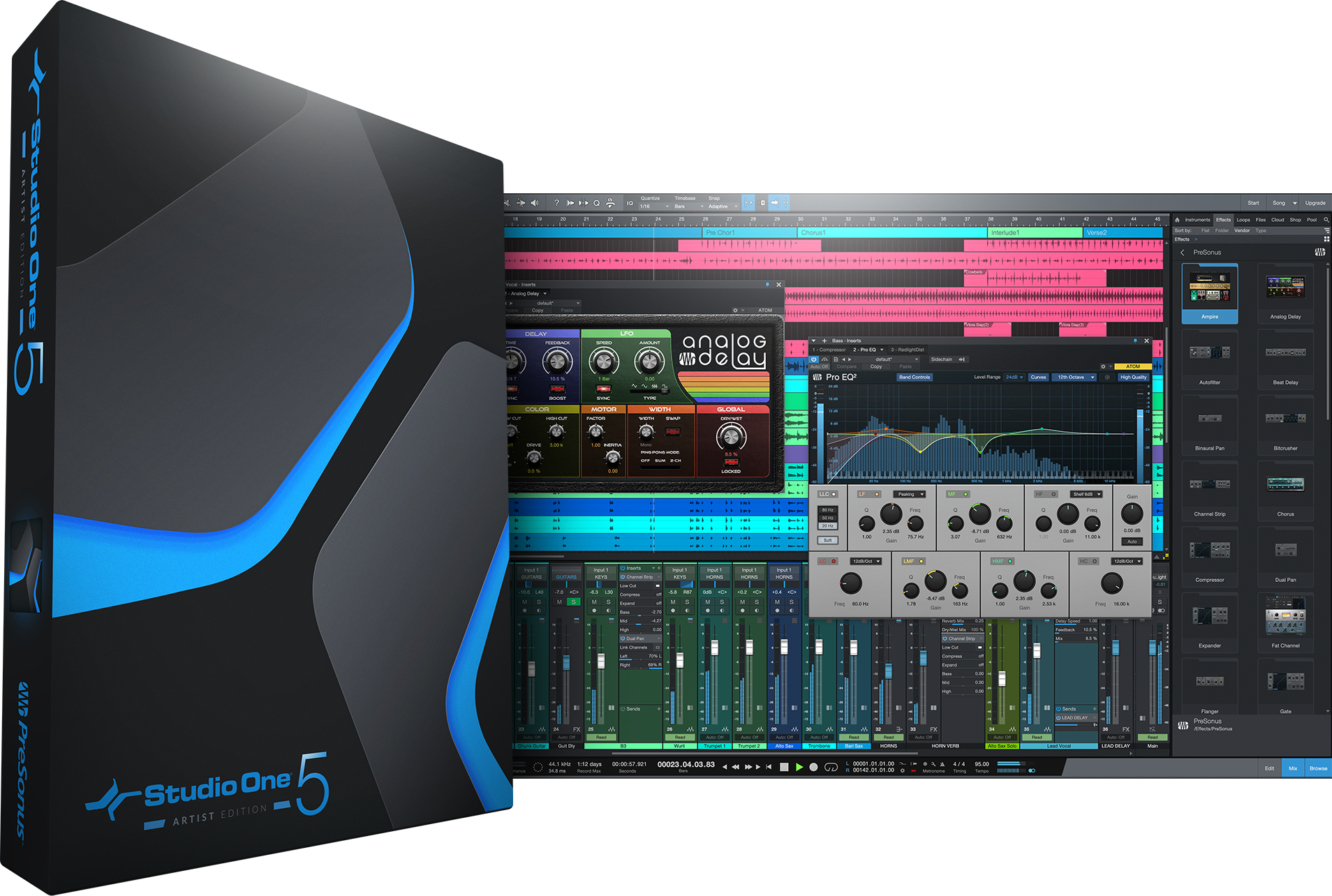 Presonus Studio One V5 Artist - Serial - Logiciel SÉquenceur - Main picture