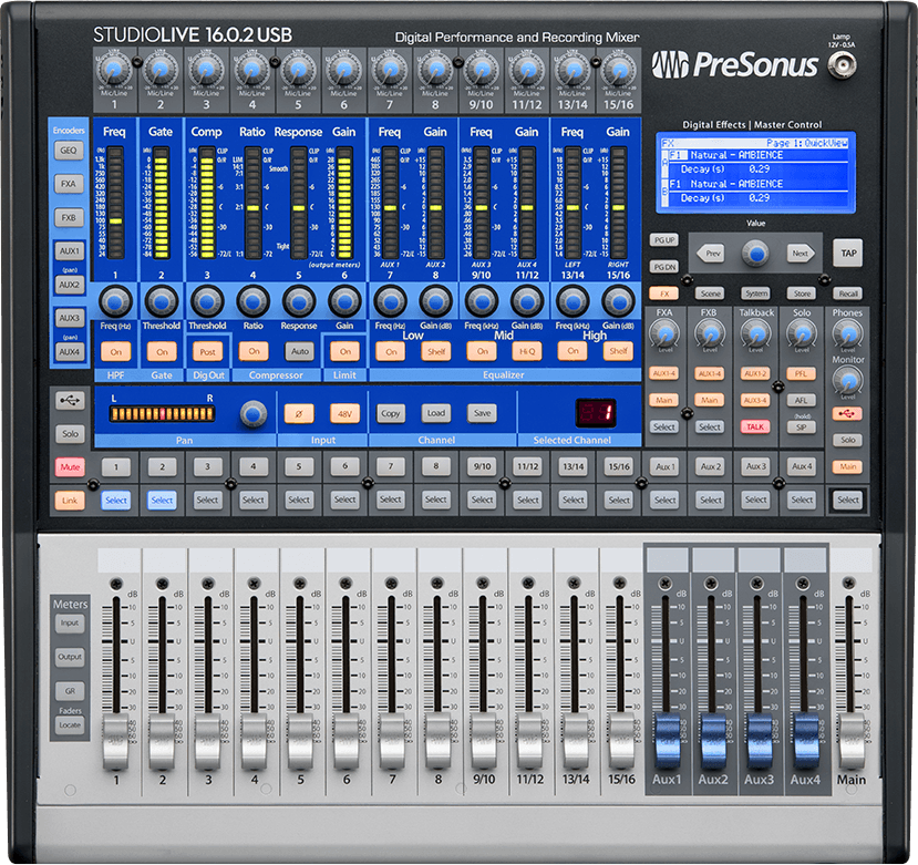 Presonus Studiolive 16.0.2 Usb - Table De Mixage NumÉrique - Main picture