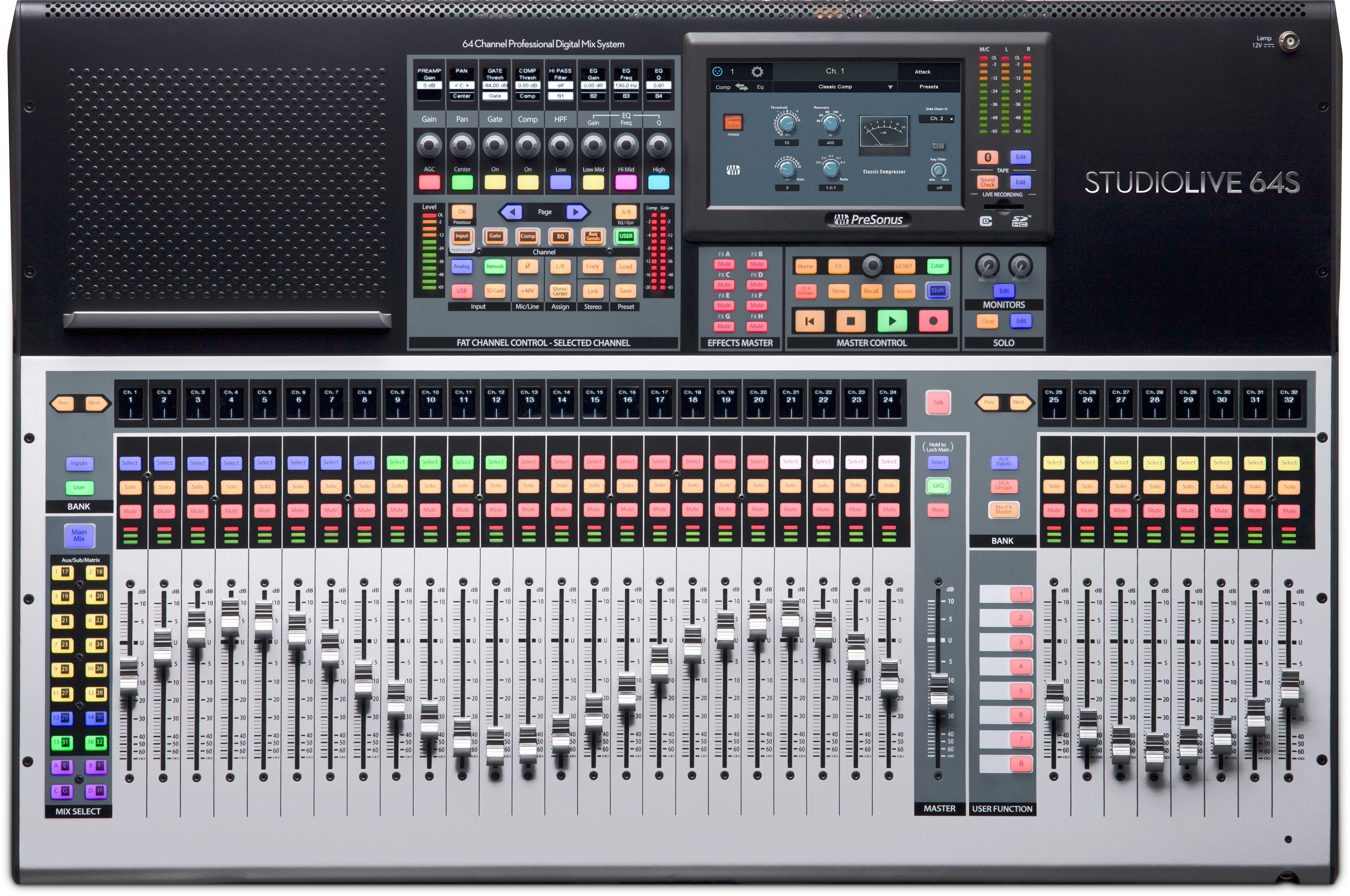 Table de mixage numérique Presonus Studiolive 64S