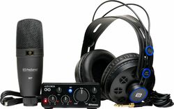 Pack home studio Presonus AudioBox GO Creator Bundle