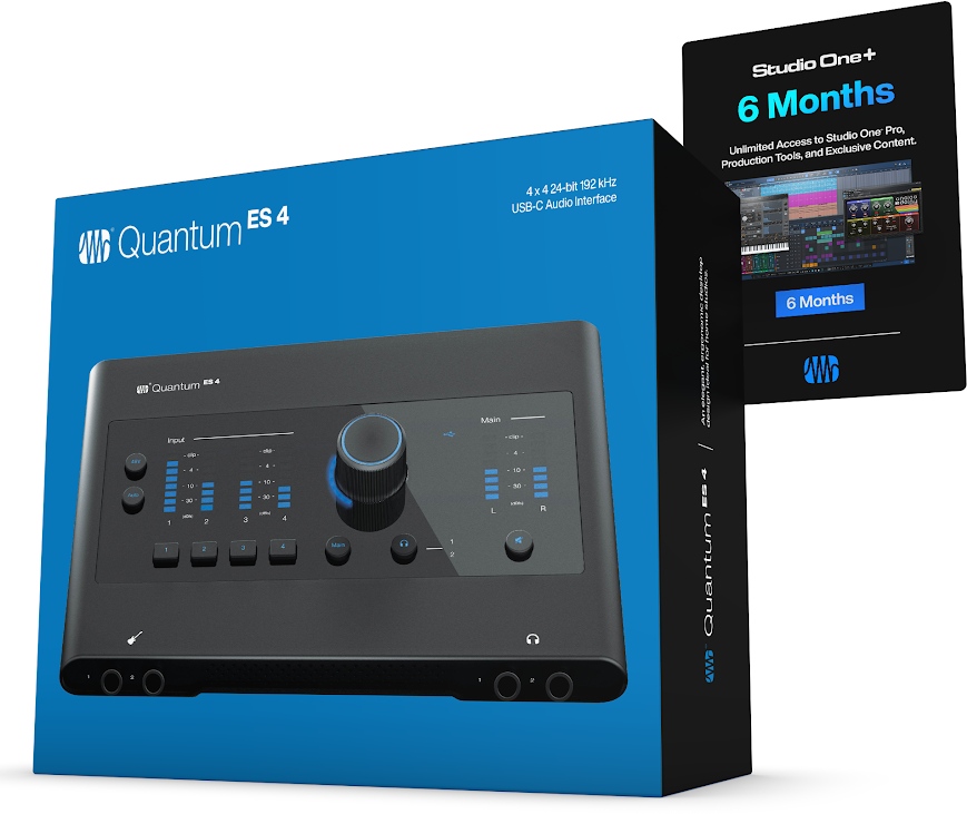 Presonus Quantum Es4 - Carte Son Usb - Variation 3