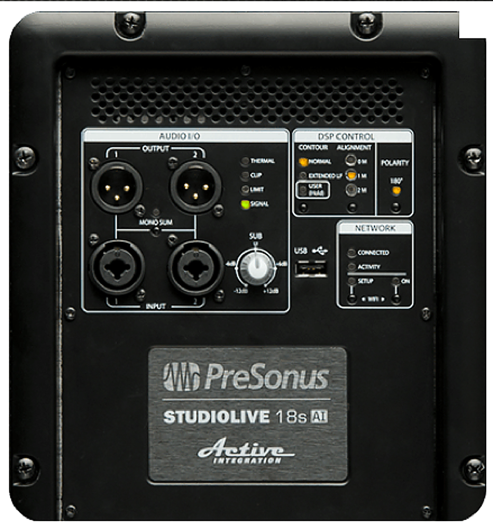 Presonus Studiolive 18sai - Caisson Sub Sono Actif - Variation 2