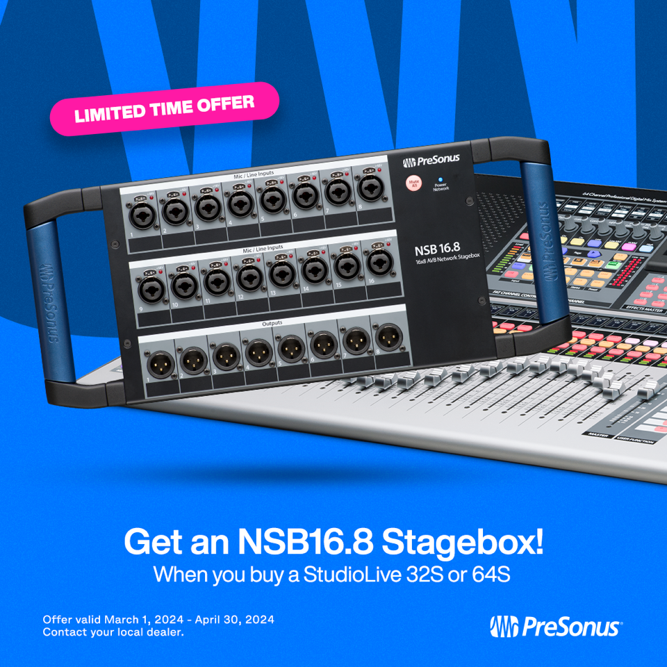 Presonus Studiolive 64s  + Nsb 16.8  Offerte - Table De Mixage NumÉrique - Variation 1