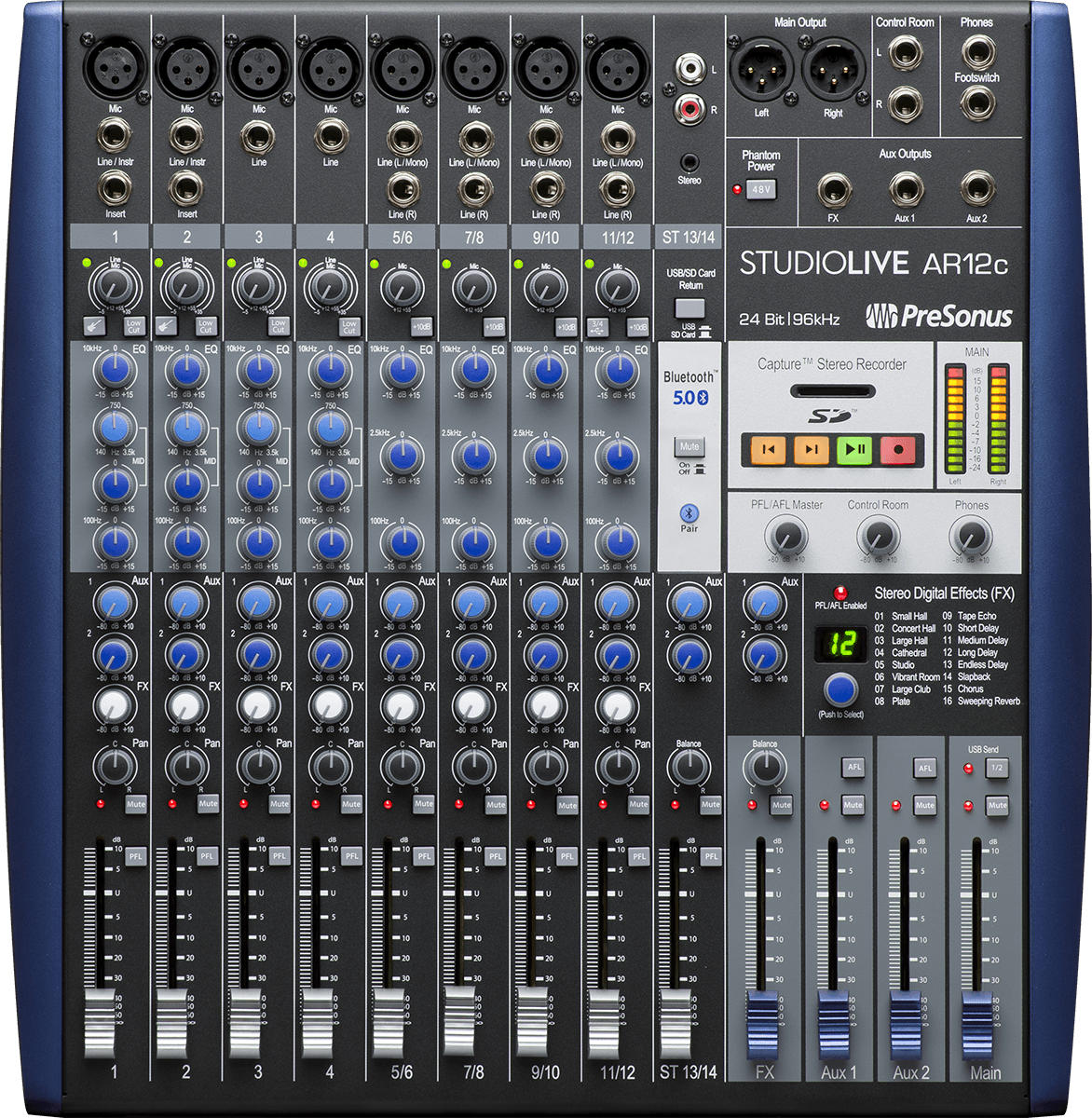 Table de mixage analogique Presonus StudioLive AR12c