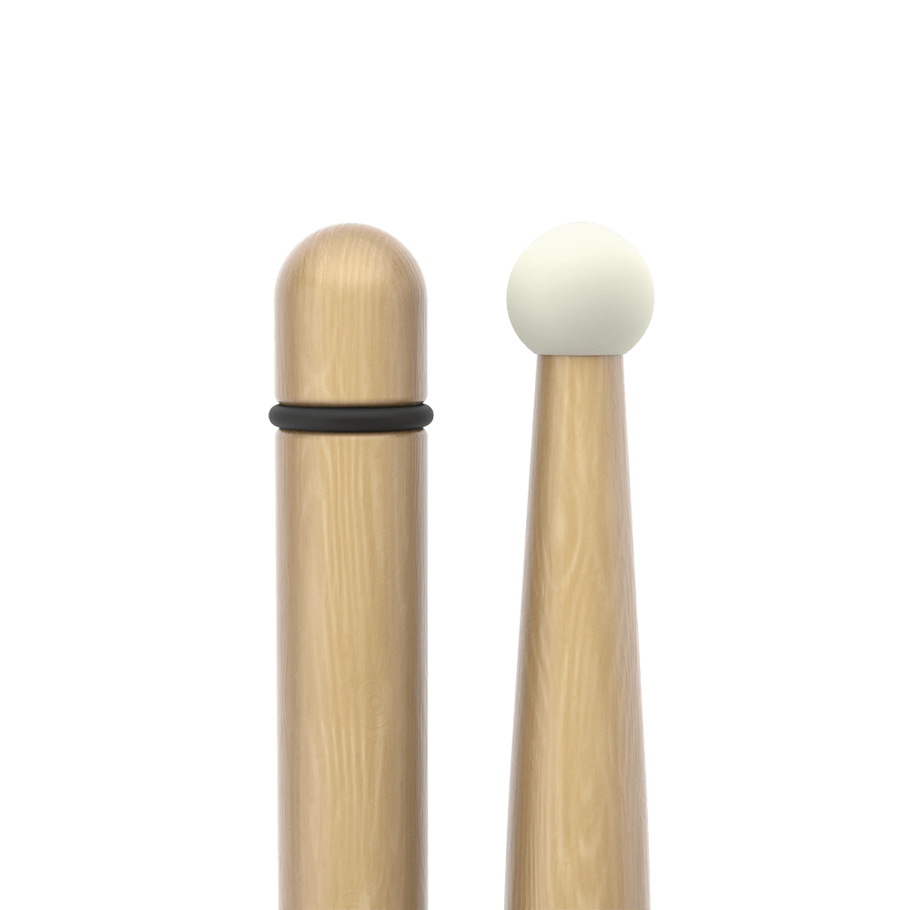 Pro Mark Baguettes De Fanfare Byos Signature « Scrapes », Olive En Nylon - Baguette Batterie - Variation 1